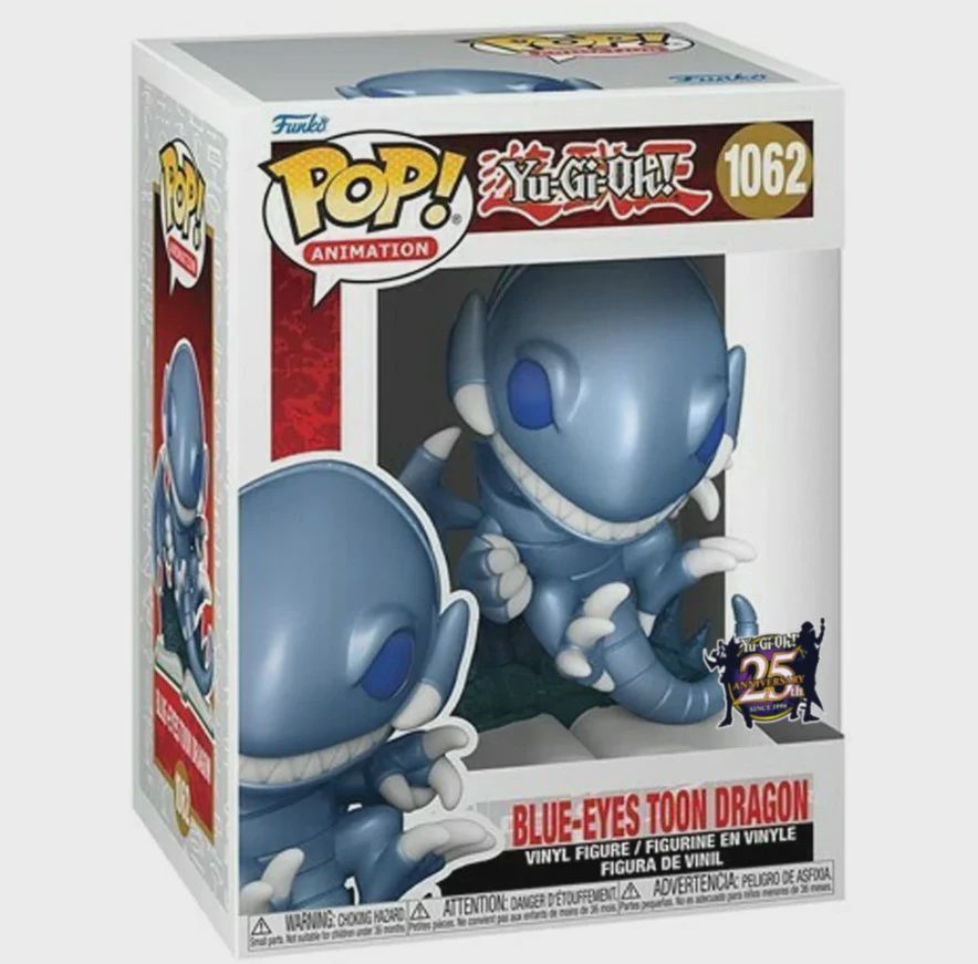 #1062 - YuGiOh! - Blue-Eyes Toon Dragon [YGO 25th Anniversary] - Funko Pop