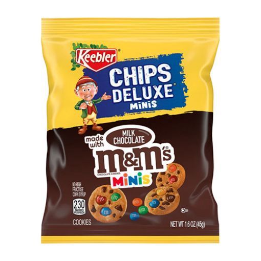 Keepler Chips Deluxe Minis M&amp;M&#39;s Cookies - Snacks