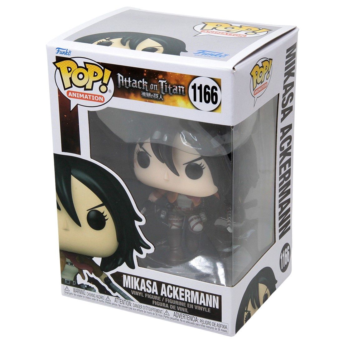 #1166 - Attack On Titan - Mikasa Ackerman - Funko Pop