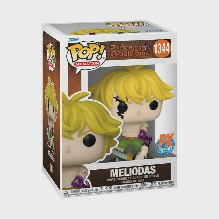 #1344 - The Seven Deadly Sins - Meliodas [Previews Exclusive] - Funko Pop