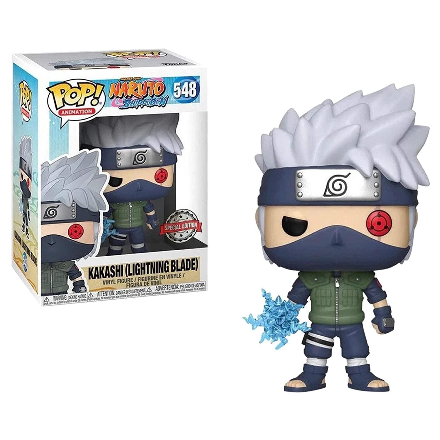 #822 Naruto Shippuden - Kakashi (Lightning Blade) - Special Edition - Funko Pop!