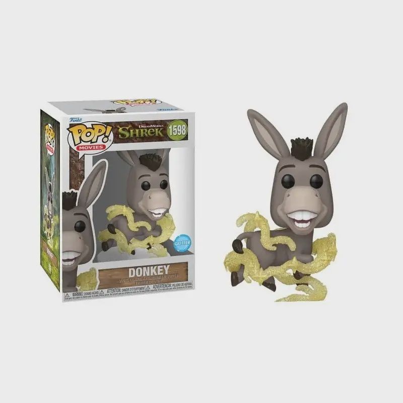 #1598 Shrek - Donkey [Glitter] Funko Pop!