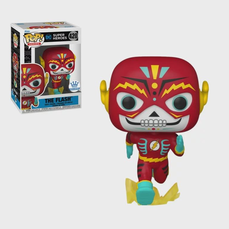 #420 - DC Super Heroes - The Flash [Funko Exclusive] - Funko Pop