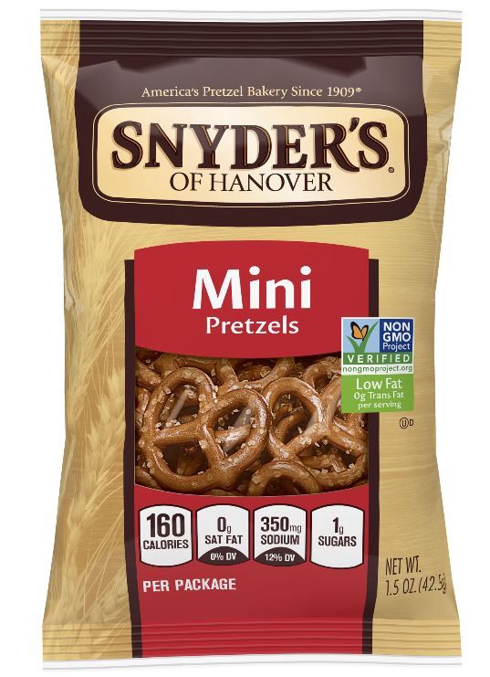 Snyder&#39;s Mini Pretzels - Snacks