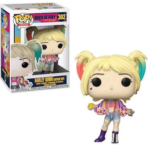 #302 Birds Of Prey - Harley Quinn Caution Tape Funko Pop!