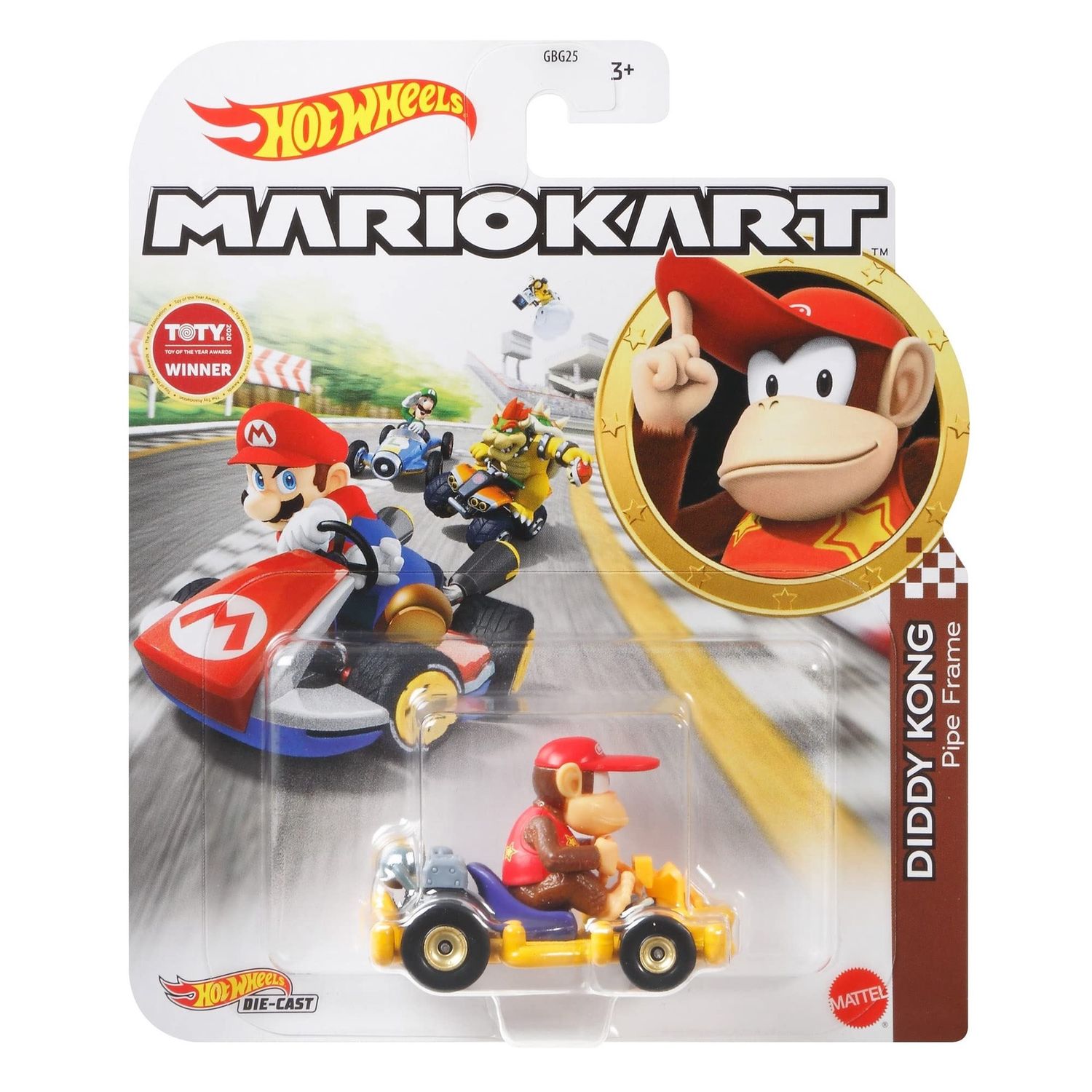 Mario Kart Hot Wheels Diddy Kong