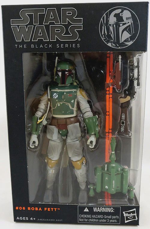 Star Wars The Black Series  #06 Boba Fett 6&quot; poseable Action figure