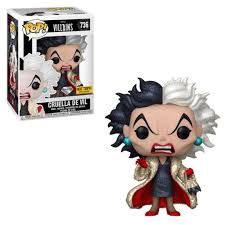 #736 Villains - Cruella De Vil - Diamond Collection/Hot Topic Exclusive - Funko Pop!