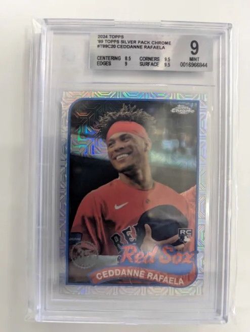 BGS 9 - 2024 Topps, &#39;89 Topps Silver Pack Chrome, #T89C20 Ceddanne Rafaela [ 0016966844]