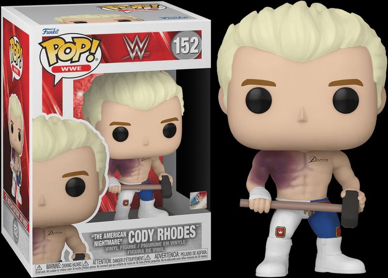 #152 WWE - &quot;The American Nightmare&quot; Cody Rhodes Funko Pop!