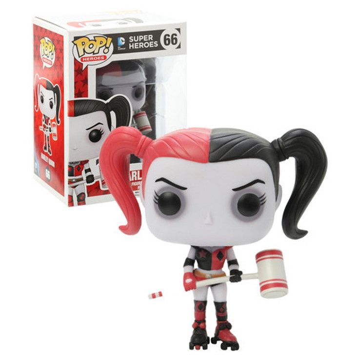 #66 DC Comics Super Heroes - Harley Quinn - Funko Pop!