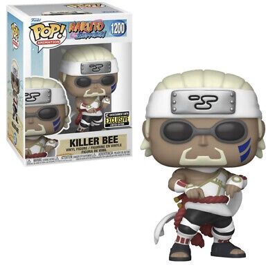 #1200 Naruto Shippuden - Killer Bee - Entertainment Earth Exclusive Limited - Funko Pop!!