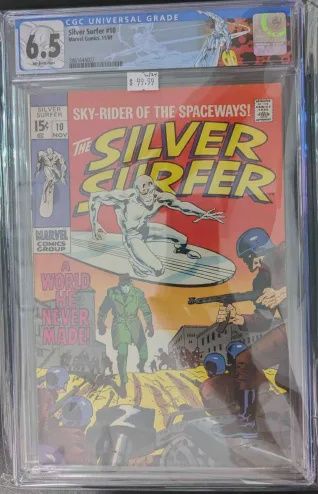 CGC 6.5 - Silver Surfer #10 Marvel Comics 11/69