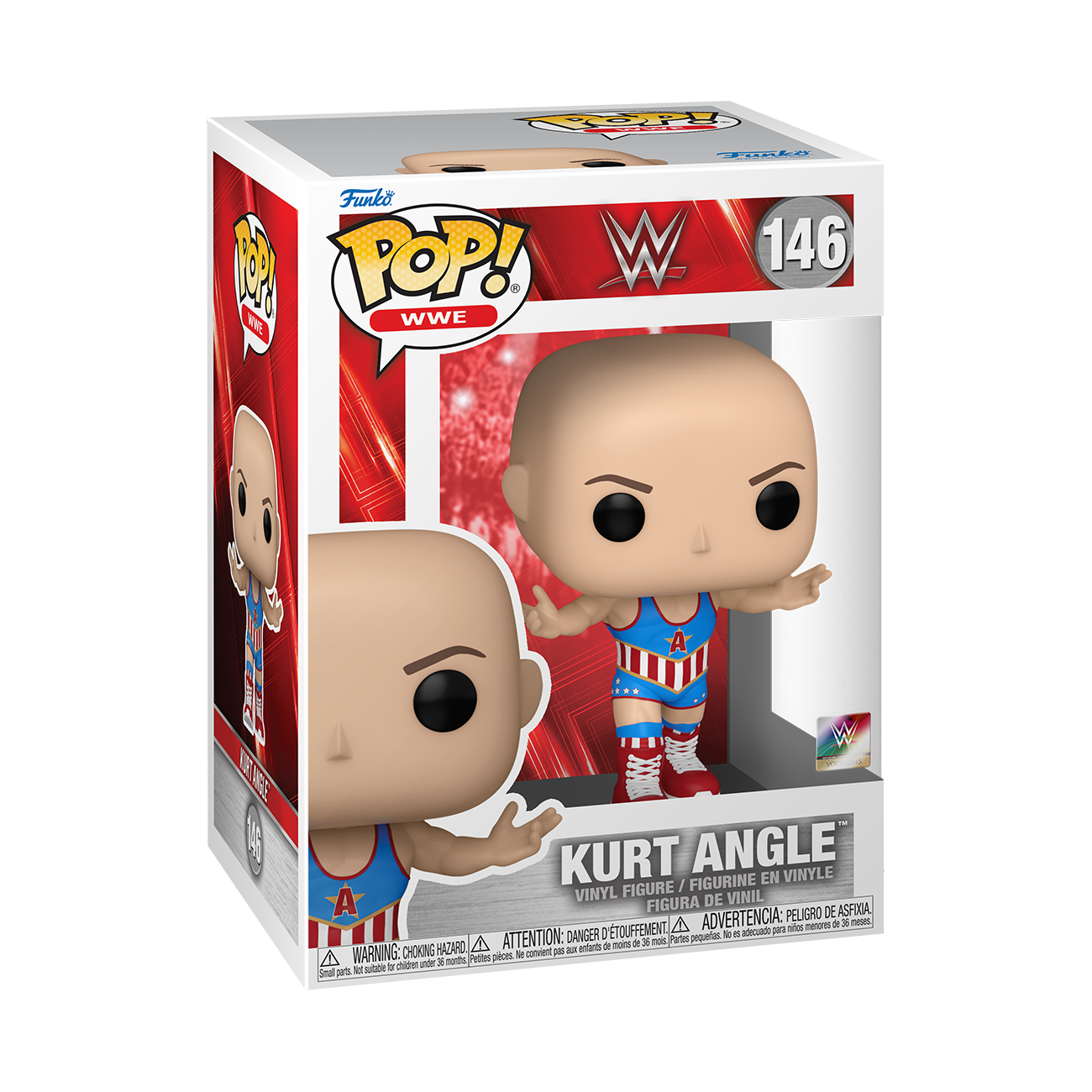 #146 - WWE - Kurt Angle Funko Pop!