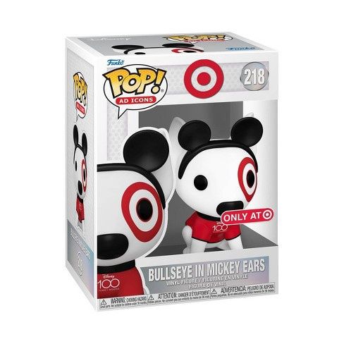 #218 Target - Bullseye In Mickey Ears [Only At Target] - Funko Pop!!
