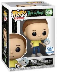 #690 Rick &amp; Morty - Morty with Shrunken Rick [Funko.com Exclusive] - Funko!