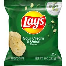 Lay&#39;s Chips Sour Cream &amp; Onion - Snack