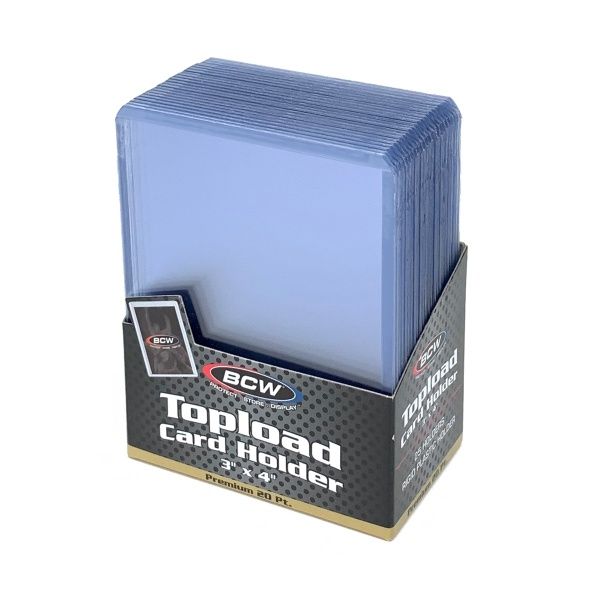 BCW Topload Card Holder 3"x4"