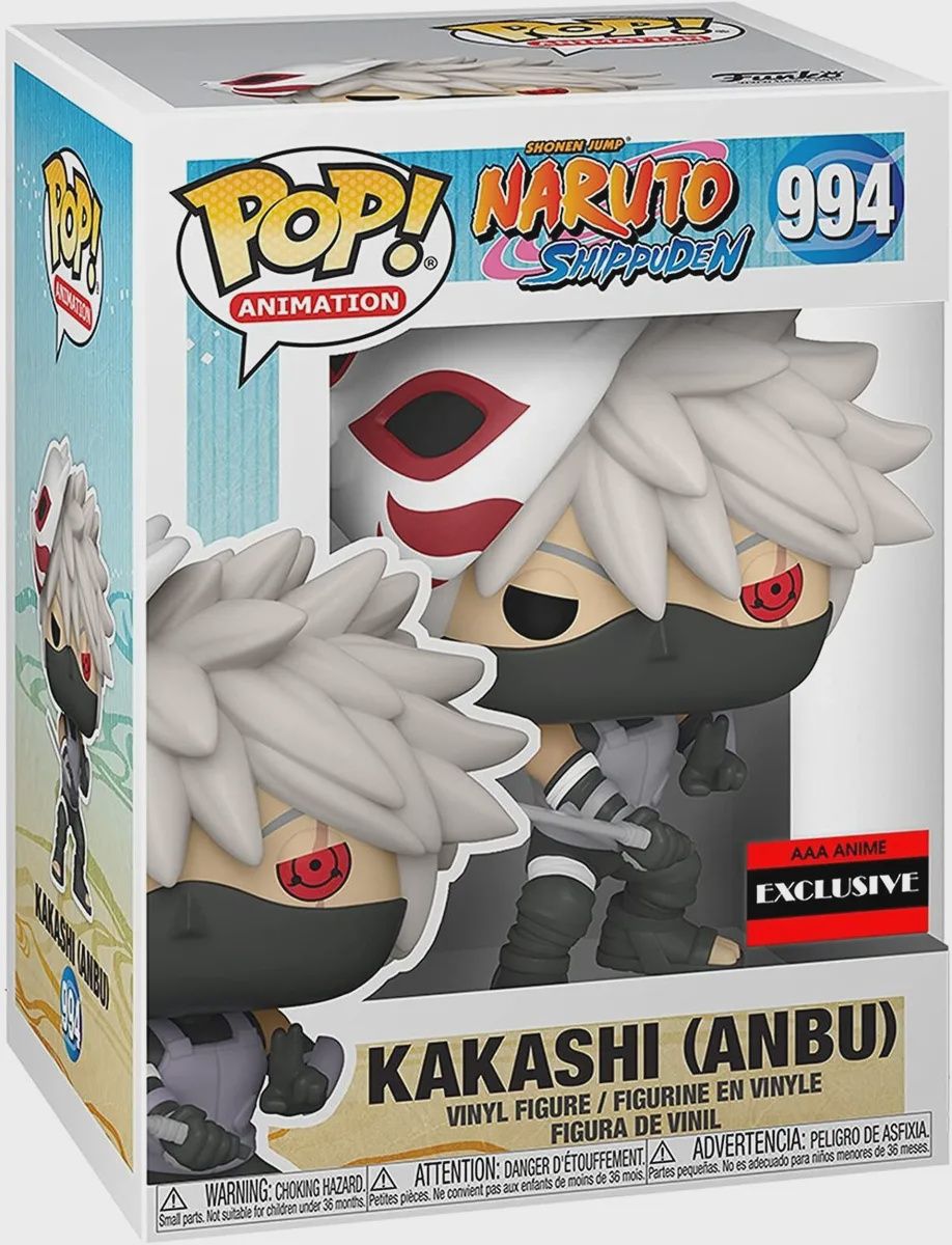 #994 Naruto Shippuden - Kakashi (ANBU) - AAA Anime Exclusive - Funko Pop!