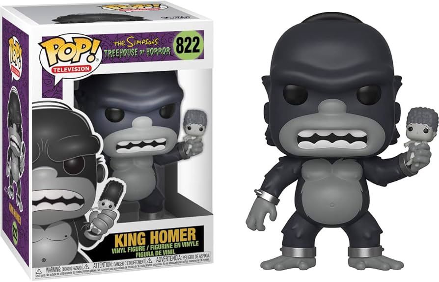 #822 The Simpsons Treehouse Of Horror - King Homer - Funko Pop!