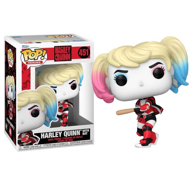 #451 Harley Quinn - Harley Quinn With Bat Funko Pop!