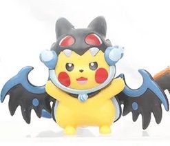 Pikachu Cosplay as Mega Shiny Charizard Vinyl Figure