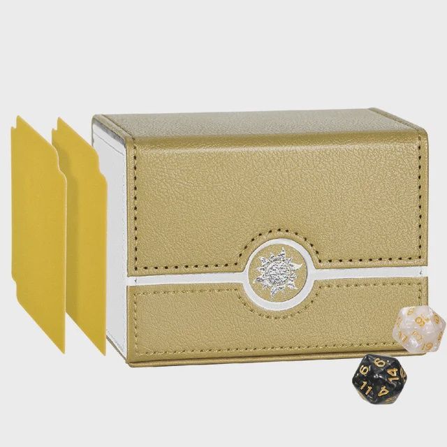 Plains White Colorless Sidewinder Deck Box