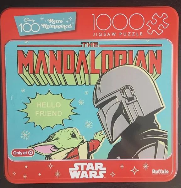 disney 100- 1000 Pieces Jigsaw puzzle The Mandalorian Hello Friend