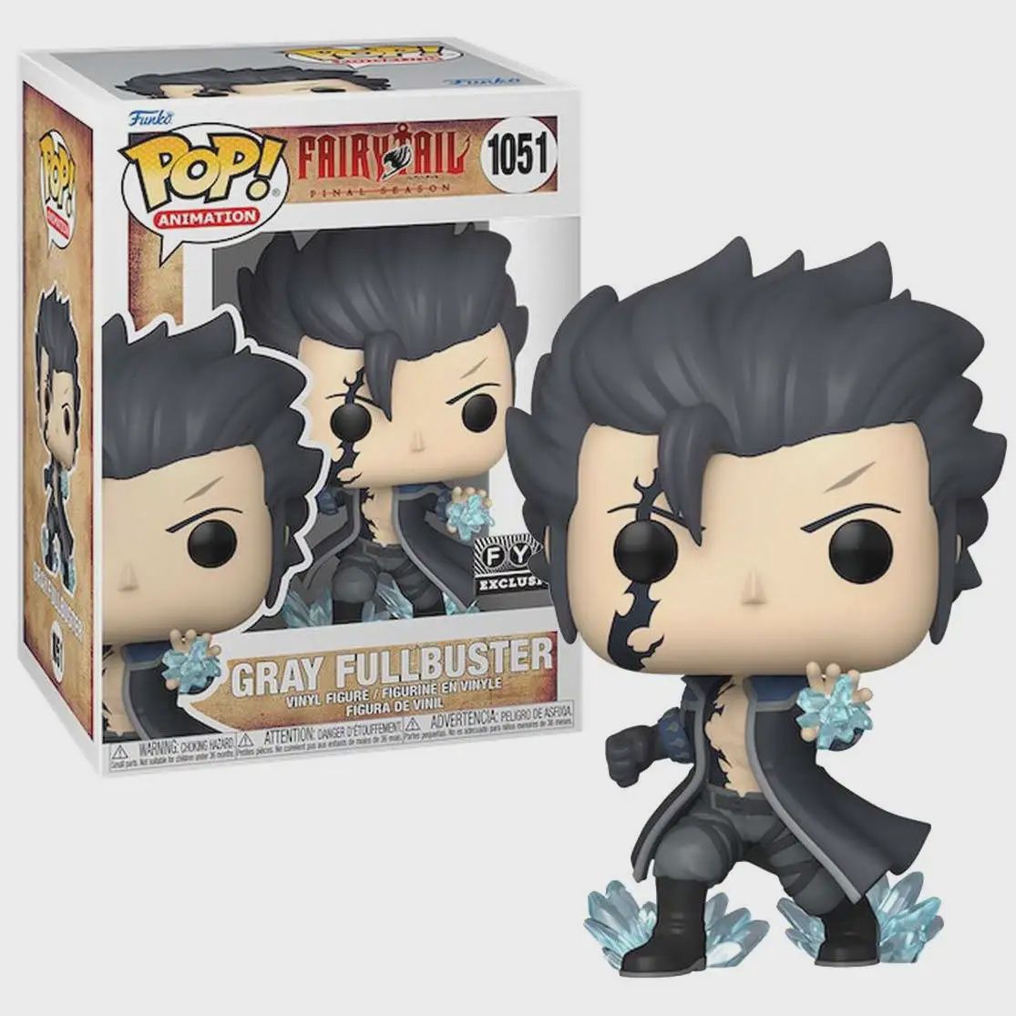#1051 - Fairy Tail -  Gray Fullbuster [ FYE Exclusive] - Funko Pop