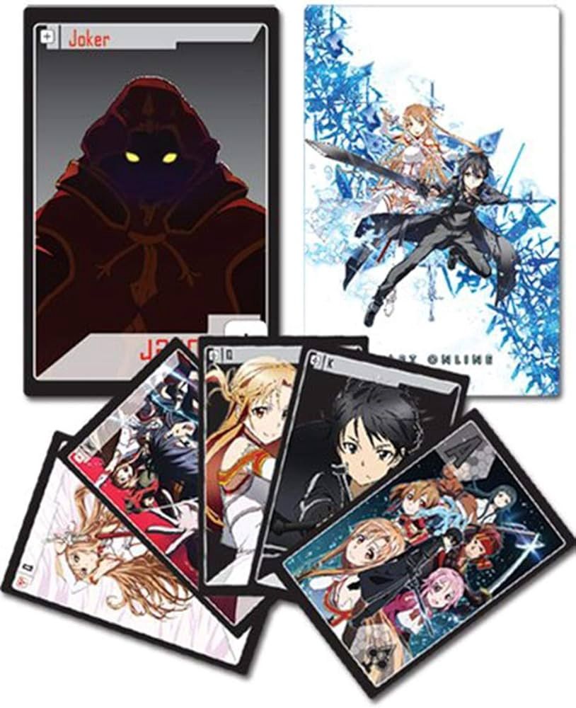 Sword Art Onlike Playing Poker Cards - Misc Toys