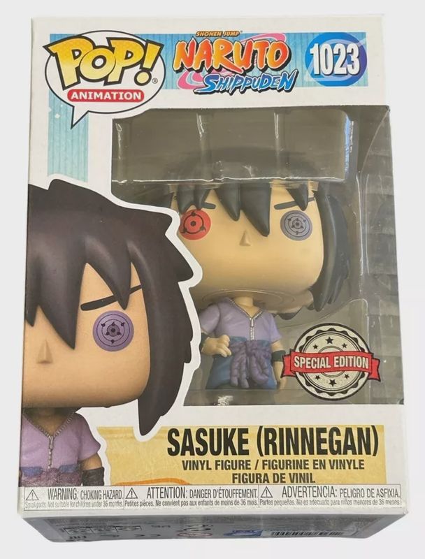 #1023 Naruto Shippuden - Sasuke (Rinnegan) - AAA Anime Exclusive - Funko Pop!