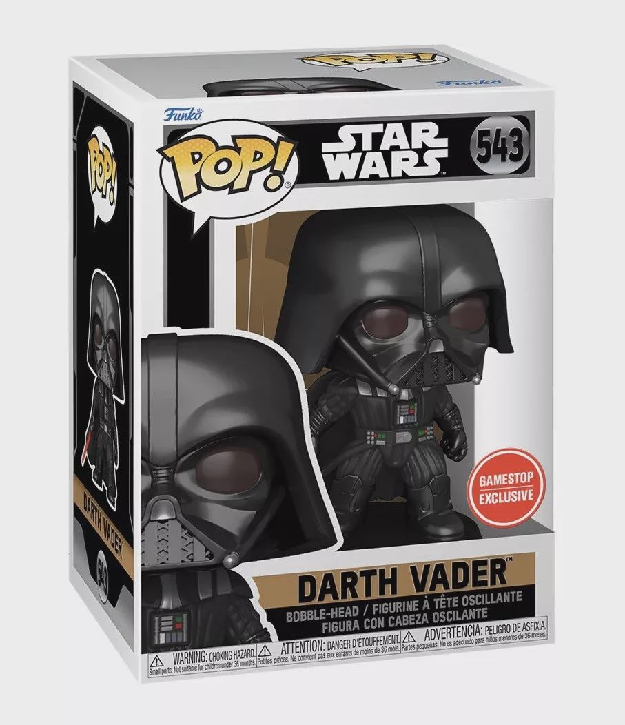 #543 Star Wars - Darth Vader - Gamestop Exclusive - Funko Pop!