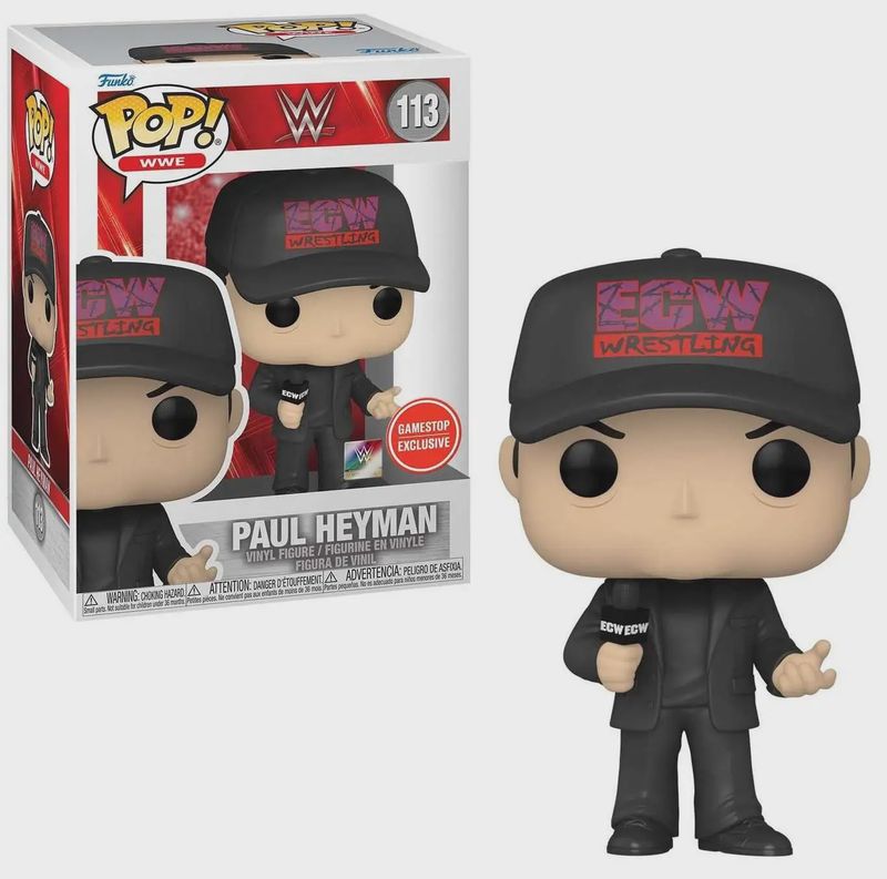 #113 - WWE - Paul Heyman - Funko Pop