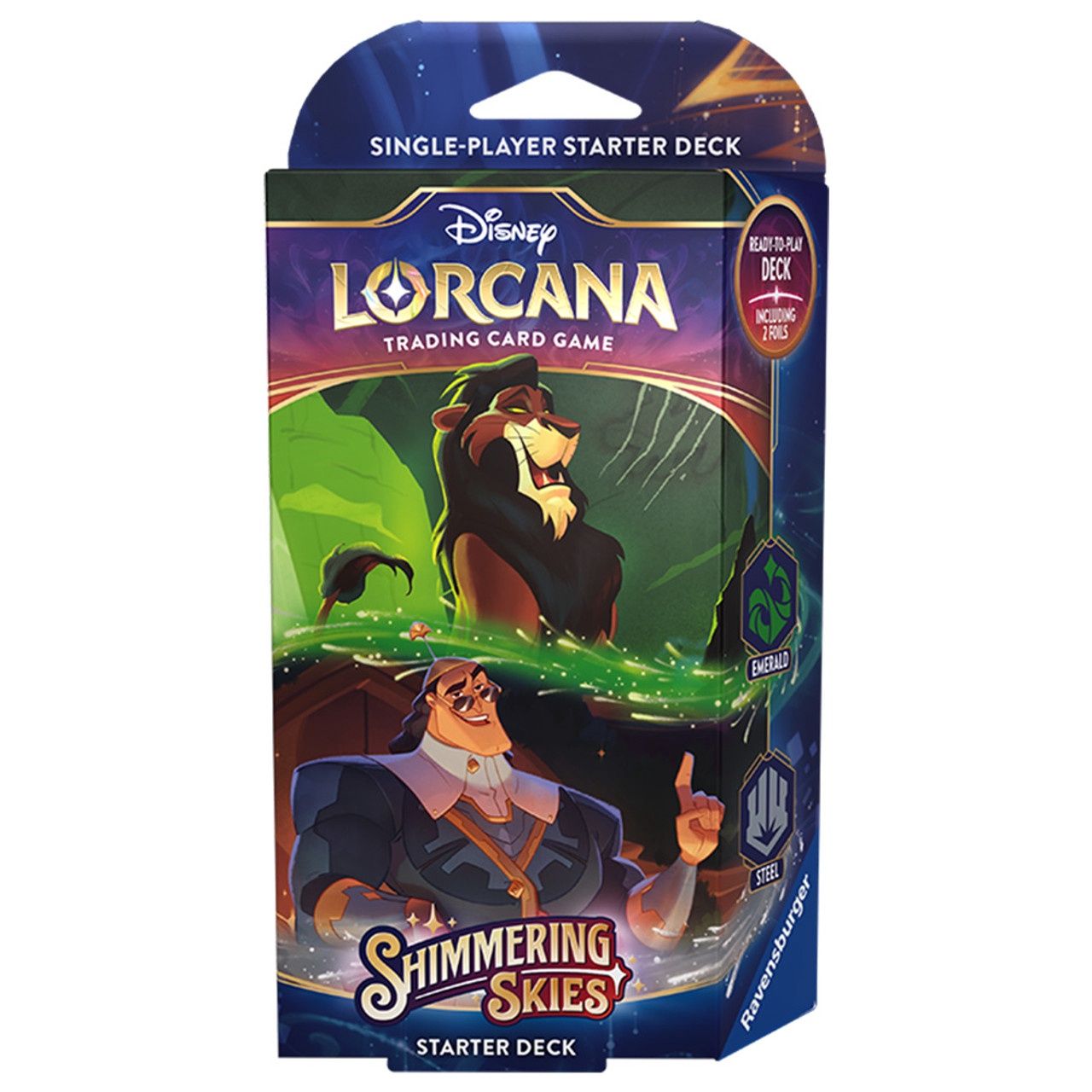Lorcana - Shimmering Skies Deck - Emerald &amp; Steel