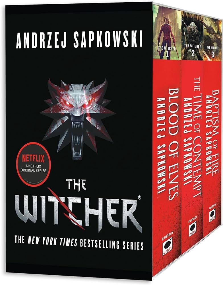 Andrzej Sapkowoski The Witcher 3 Book Set