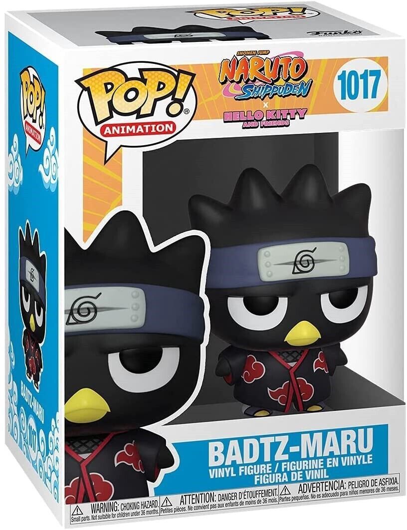 #1017 - Naurto Shipuden X Hello Kitty - Badtz-Maru - Funko Pop