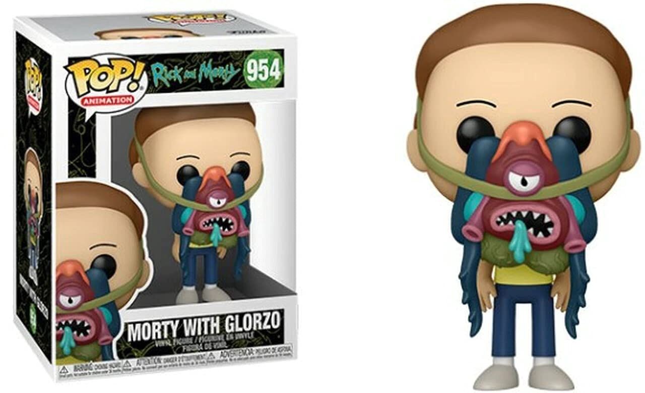 #954 Rick &amp; Morty - Morty With Glorzo - Funko Pop!