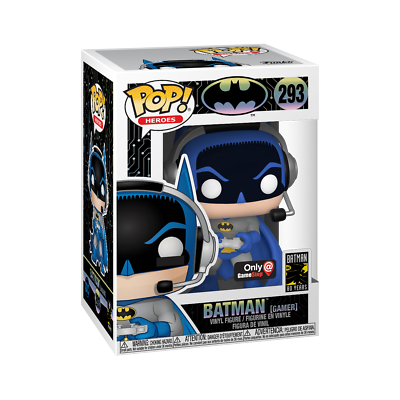 #293 Batman 80 Years - Batman (Gamer) - Gamestop Exclusive - Funko Pop!