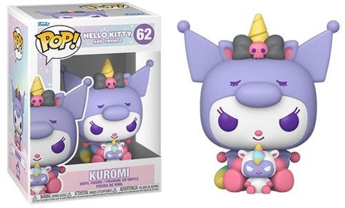 #62 - Hello Kitty and Friends - Kuromi (Pastel) - Funko Pop