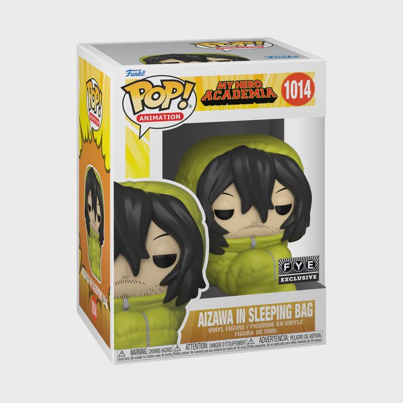 #1014 My Hero Academia - Aizawa In Sleeping (FYE Exclusive) Funko Pop!