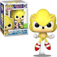 #877 Sonic The Hedgehog - Super Sonic [First Appearance] Funko Pop