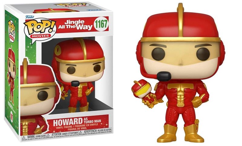 #1167 - Jingle All The Way - Howard as Turbo Man Funko Pop