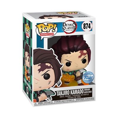 #874 Demon Slayer - Tanjiro Kamado (Hinokami Kagura Dance) - Funko Pop!