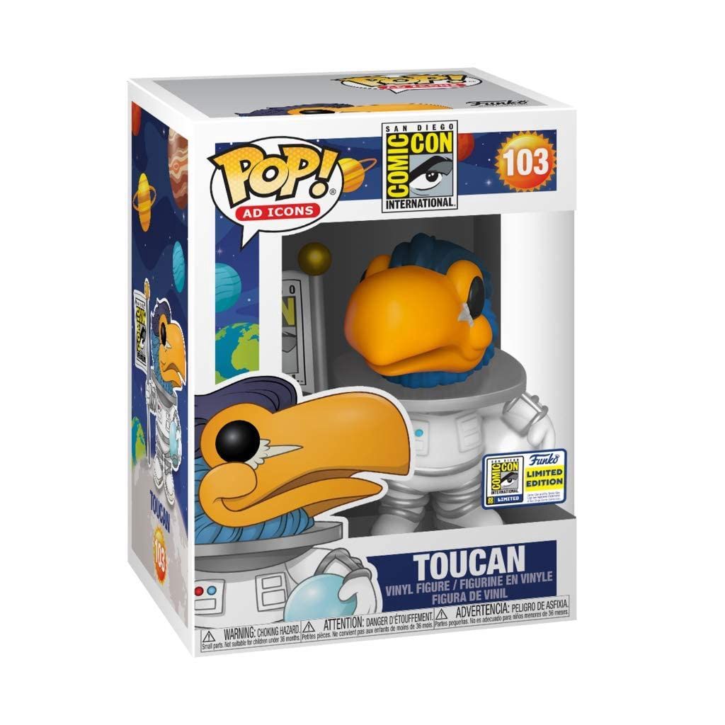 #103 San Diego Comic Con - Toucan - Exclusive Sticker - Funko Pop!