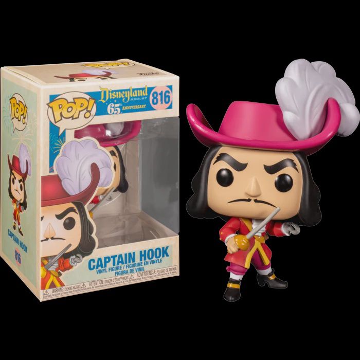 #816 Disneyland Resort 65th Anniversary - Captain Hook - Funko Pop!