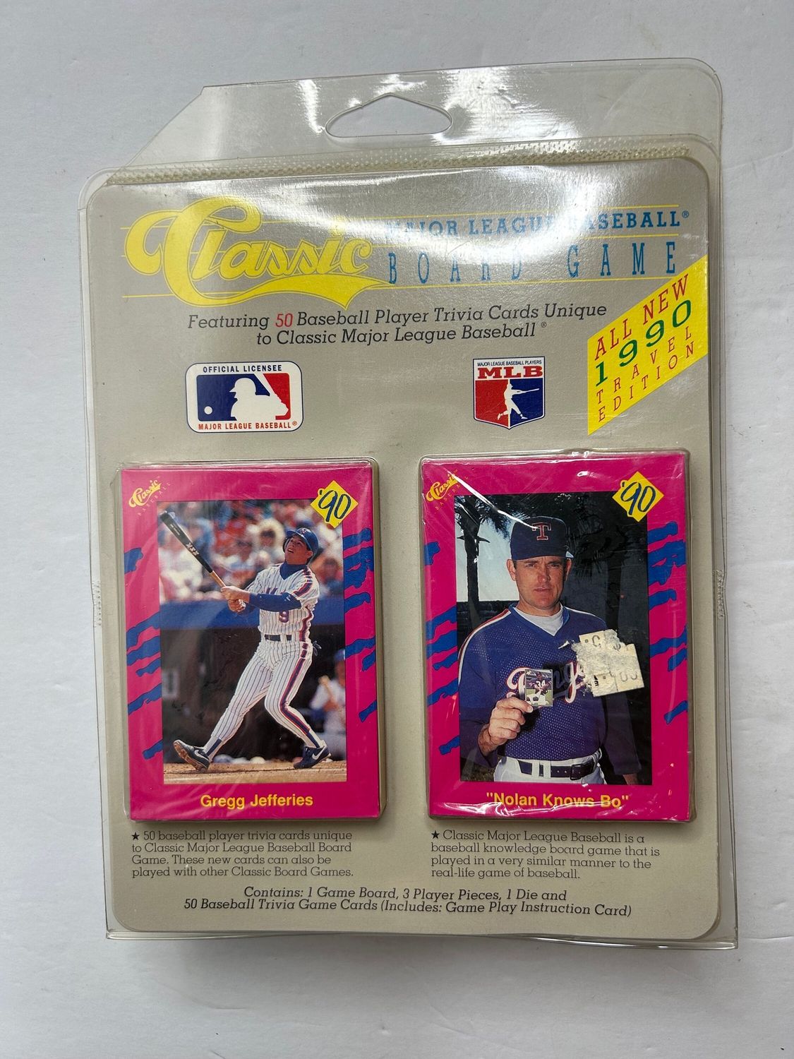 Classic Major League Baseball Board Game Travel Edition