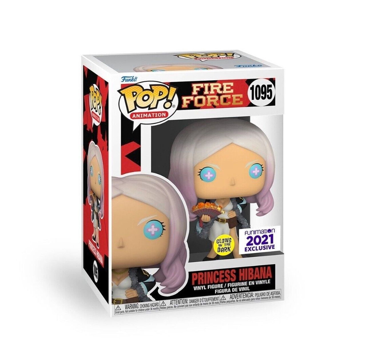 #1095 Fire Force - Princess Hibana (Glow in the Dark) - Funko Pop!