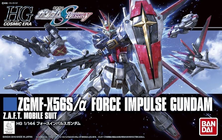 1/144 Scale Model Kit - ZGMF-X56S/Force Impulse Gundam