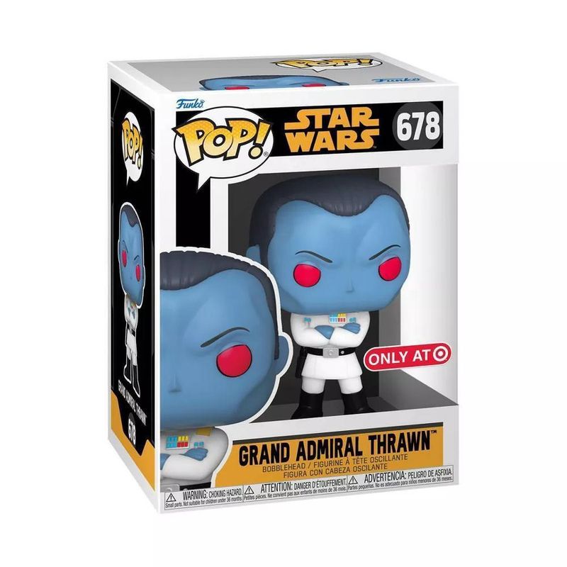 #678 Star Wars - Grand Admiral Thrawn - Target Exclusive - Funko Pop!