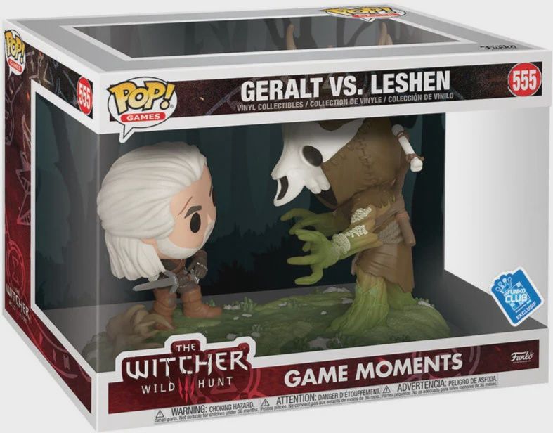 #555 The Witcher: Wild Hunt - Geralt vs Leshen - Funko Insider Club - Funko Pop!